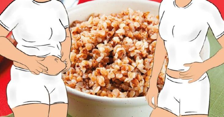 Slimming on the buckwheat