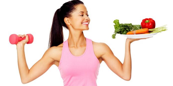 healthy diet and exercise to lose weight in a month