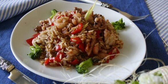 dukan diet vegetable rice